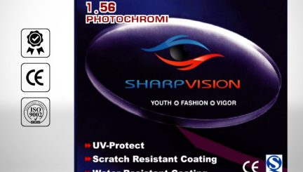Sharp Vision 1.56 PhotoGrey clear base