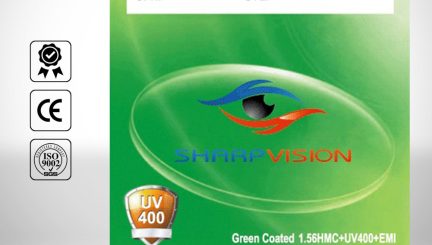 Sharp Vision 1.56 HMC UV400 Green Coating
